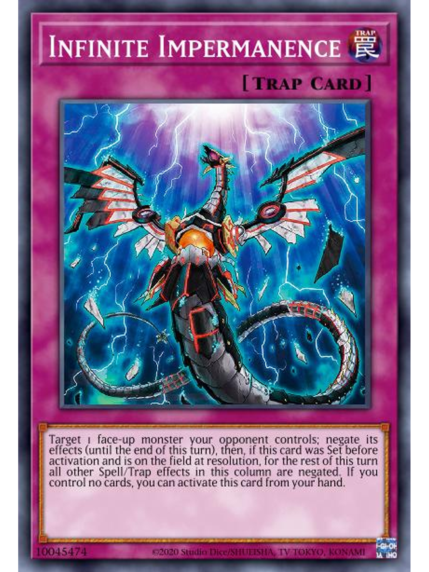 Infinite Impermanence - RA01-EN075 - Super Rare 1