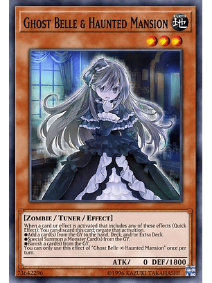 Ghost Belle & Haunted Mansion - RA01-EN011 - Ultra Rare