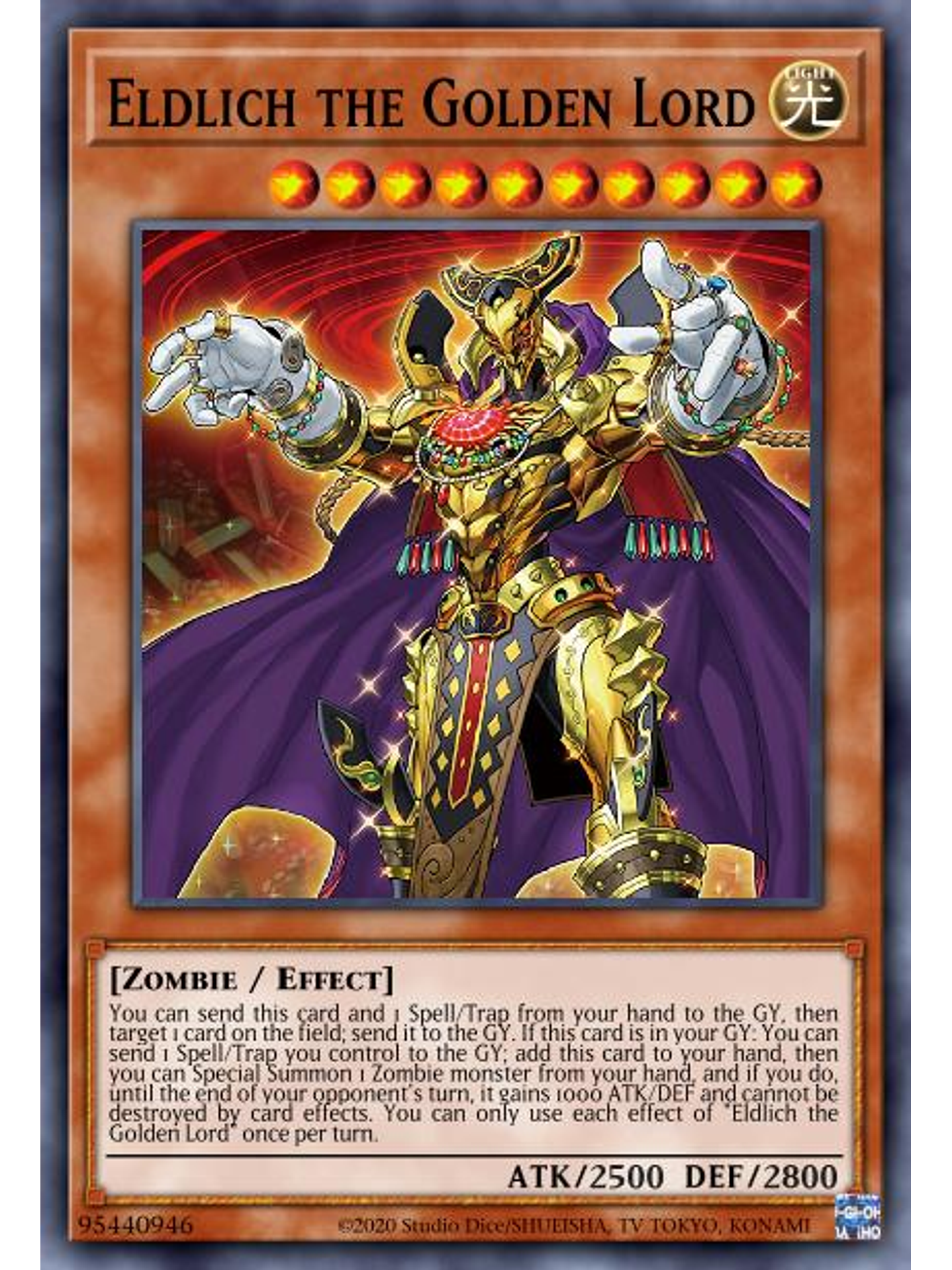Eldlich the Golden Lord - RA01-EN019 - Ultra Rare 1