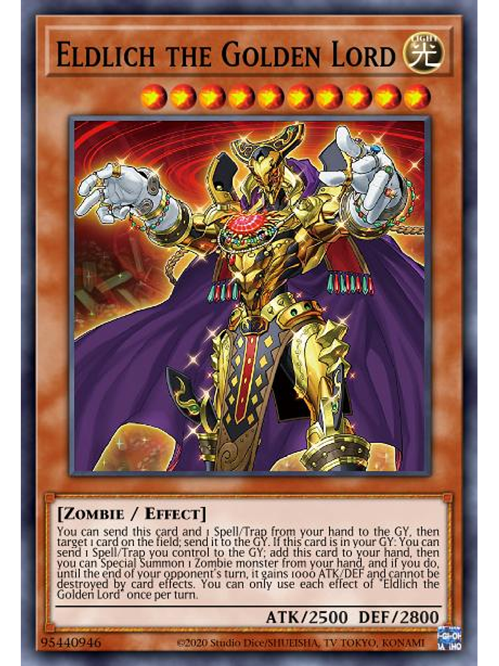 Eldlich the Golden Lord - RA01-EN019 - Ultra Rare 1