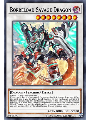 Borreload Savage Dragon - RA01-EN033 - Ultra Rare