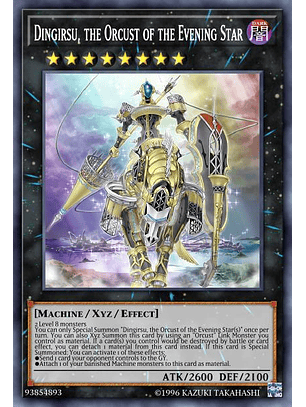 Dingirsu, the Orcust of the Evening Star - RA01-EN040 - Ultra Rare