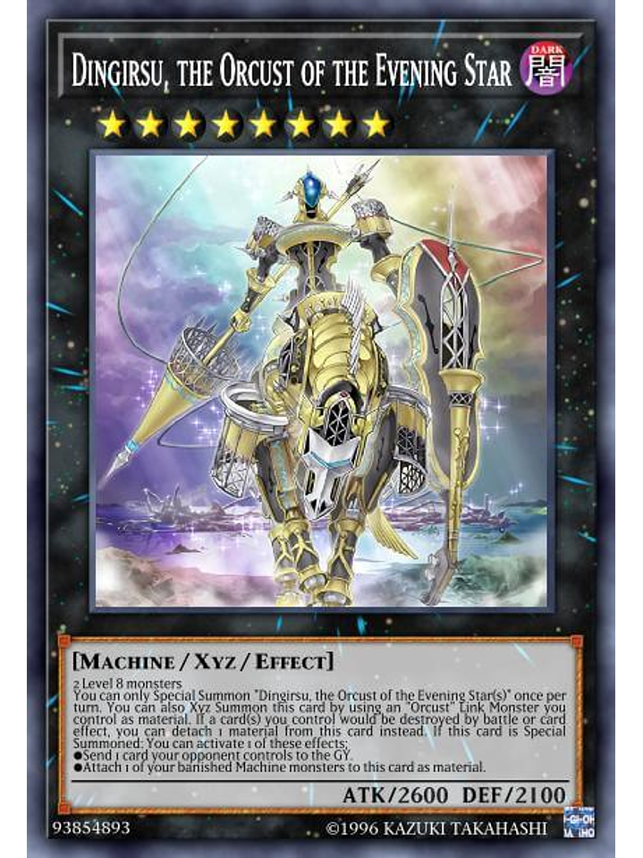 Dingirsu, the Orcust of the Evening Star - RA01-EN040 - Ultra Rare 1