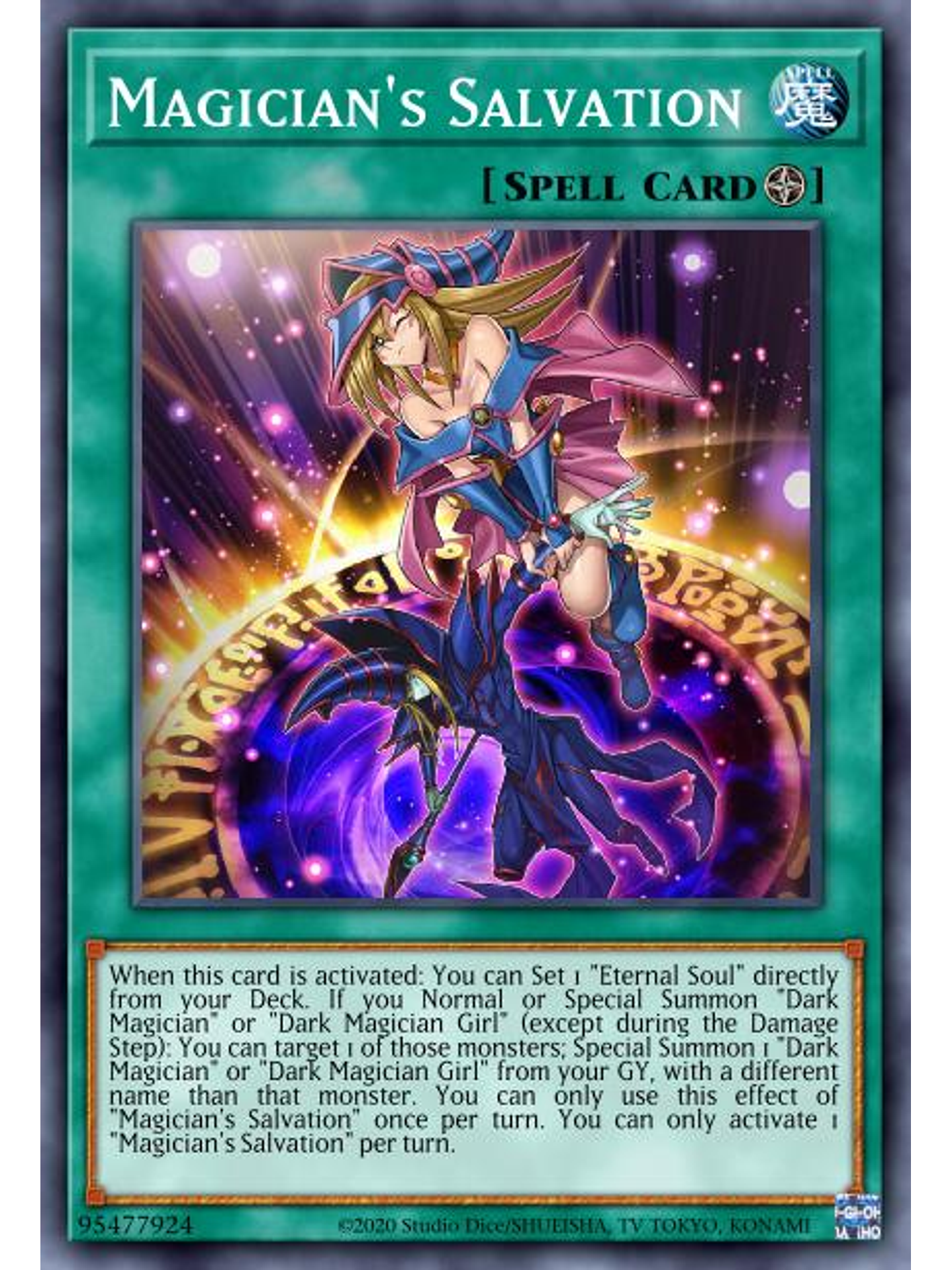Magician's Salvation - RA01-EN068 - Ultra Rare 1