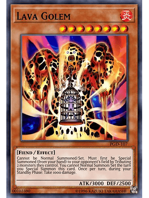 Lava Golem - RA01-EN001 - Secret Rare