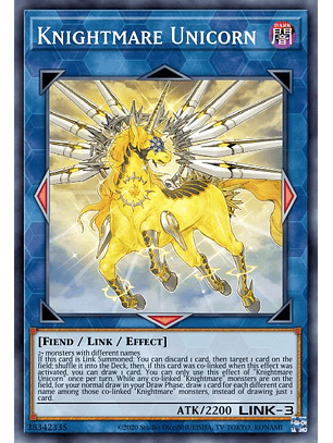 Knightmare Unicorn - RA01-EN043 - Secret Rare