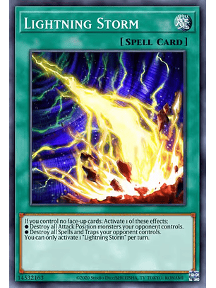 Lightning Storm - RA01-EN061 - Secret Rare