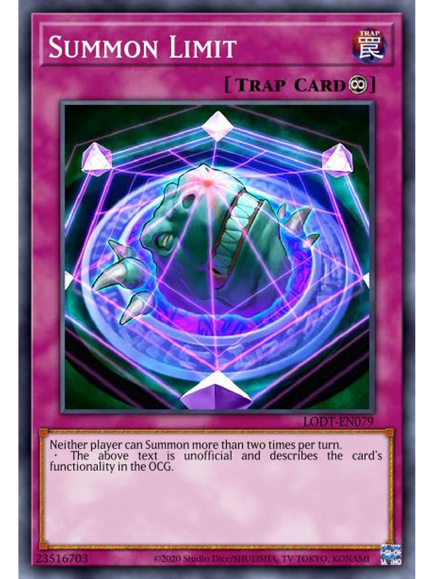 Summon Limit - RA01-EN070 - Secret Rare 1