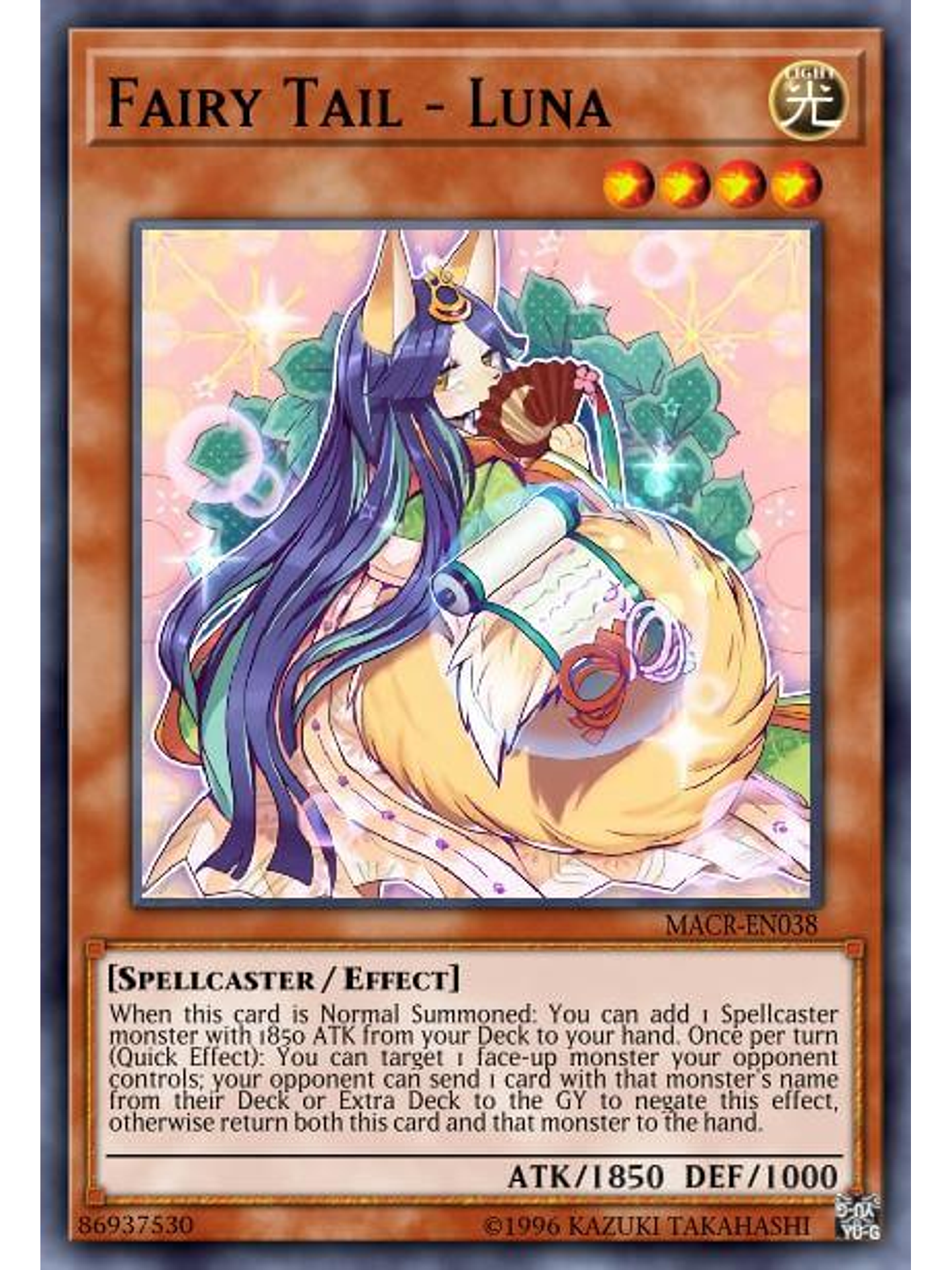 Fairy Tail - Luna - RA01-EN009 - Platinum Secret Rare 1