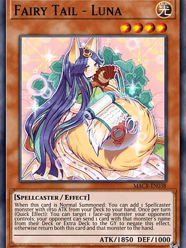Fairy Tail - Luna - RA01-EN009 - Platinum Secret Rare
