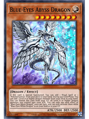 Blue-Eyes Abyss Dragon - RA01-EN016 - Platinum Secret Rare