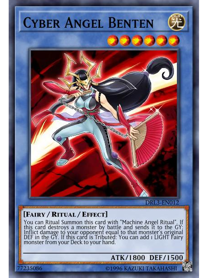 Cyber Angel Benten - RA01-EN024 - Platinum Secret Rare 1