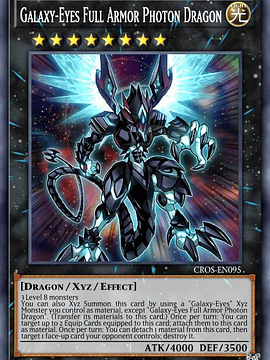 Galaxy-Eyes Full Armor Photon Dragon - RA01-EN037 - Platinum Secret Rare