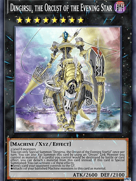 Dingirsu, the Orcust of the Evening Star - RA01-EN040 - Platinum Secret Rare
