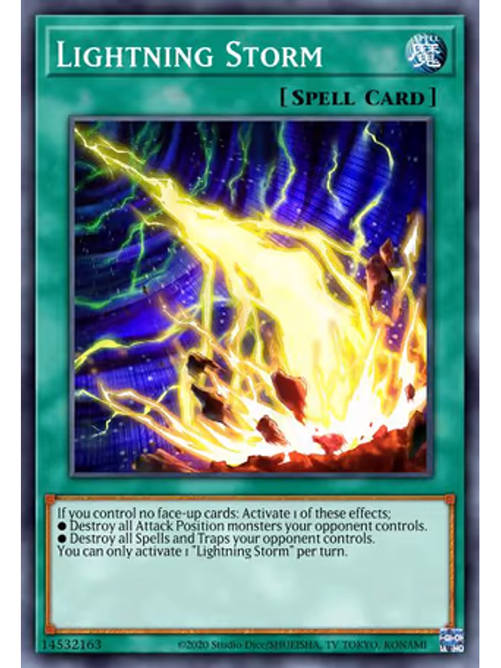 Lightning Storm - RA01-EN061 - Platinum Secret Rare 1
