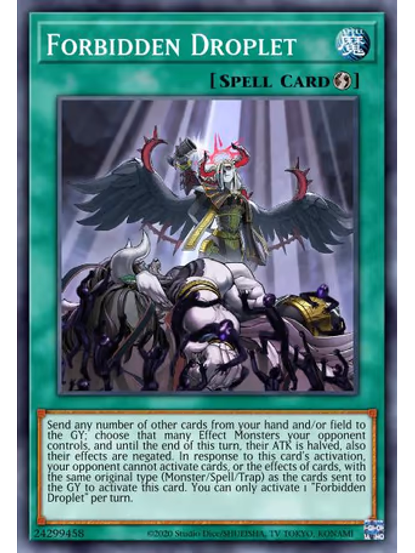 Forbidden Droplet - RA01-EN064 - Platinum Secret Rare 1