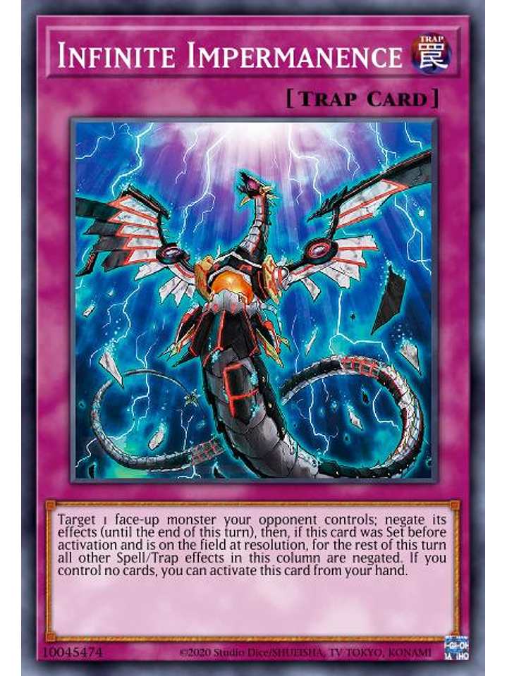 Infinite Impermanence - RA01-EN075 - Platinum Secret Rare 1