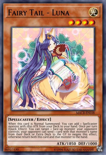 Fairy Tail - Luna - RA01-EN009 - Quarter Century Secret Rare