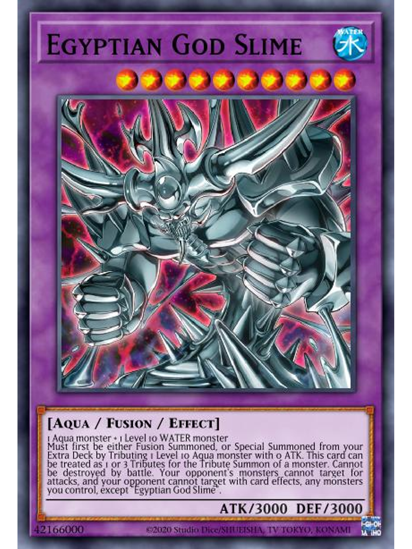 Egyptian God Slime - RA01-EN029 - Quarter Century Secret Rare 1