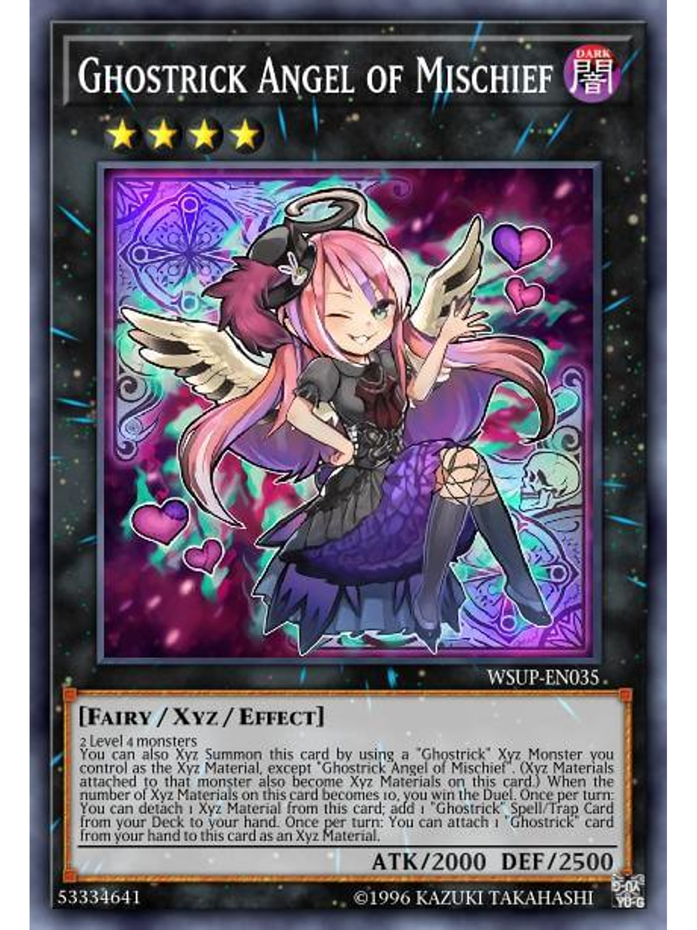 Ghostrick Angel of Mischief - RA01-EN036 - Quarter Century Secret Rare 1