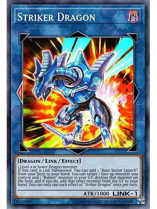 Striker Dragon - RA01-EN046 - Quarter Century Secret Rare