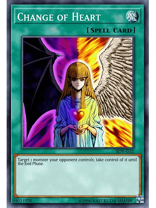 Change of Heart - RA01-EN050 - Quarter Century Secret Rare