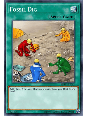 Fossil Dig - RA01-EN053 - Quarter Century Secret Rare