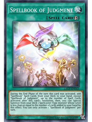 Spellbook of Judgment - RA01-EN054 - Quarter Century Secret Rare