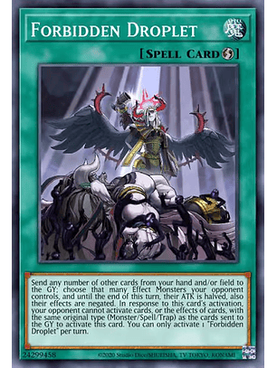 Forbidden Droplet - RA01-EN064 - Quarter Century Secret Rare