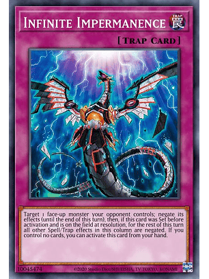 Infinite Impermanence - RA01-EN075 - Quarter Century Secret Rare