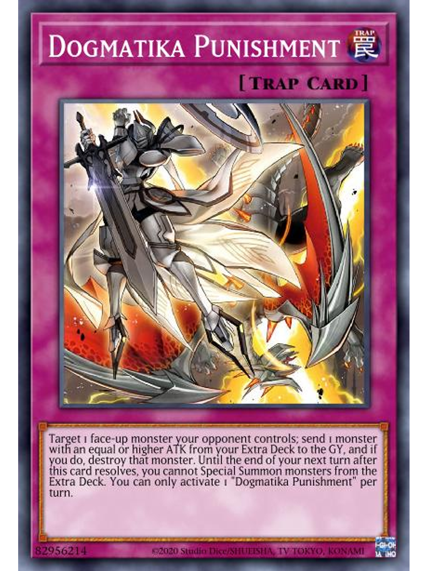 Dogmatika Punishment - RA01-EN076 - Quarter Century Secret Rare 1