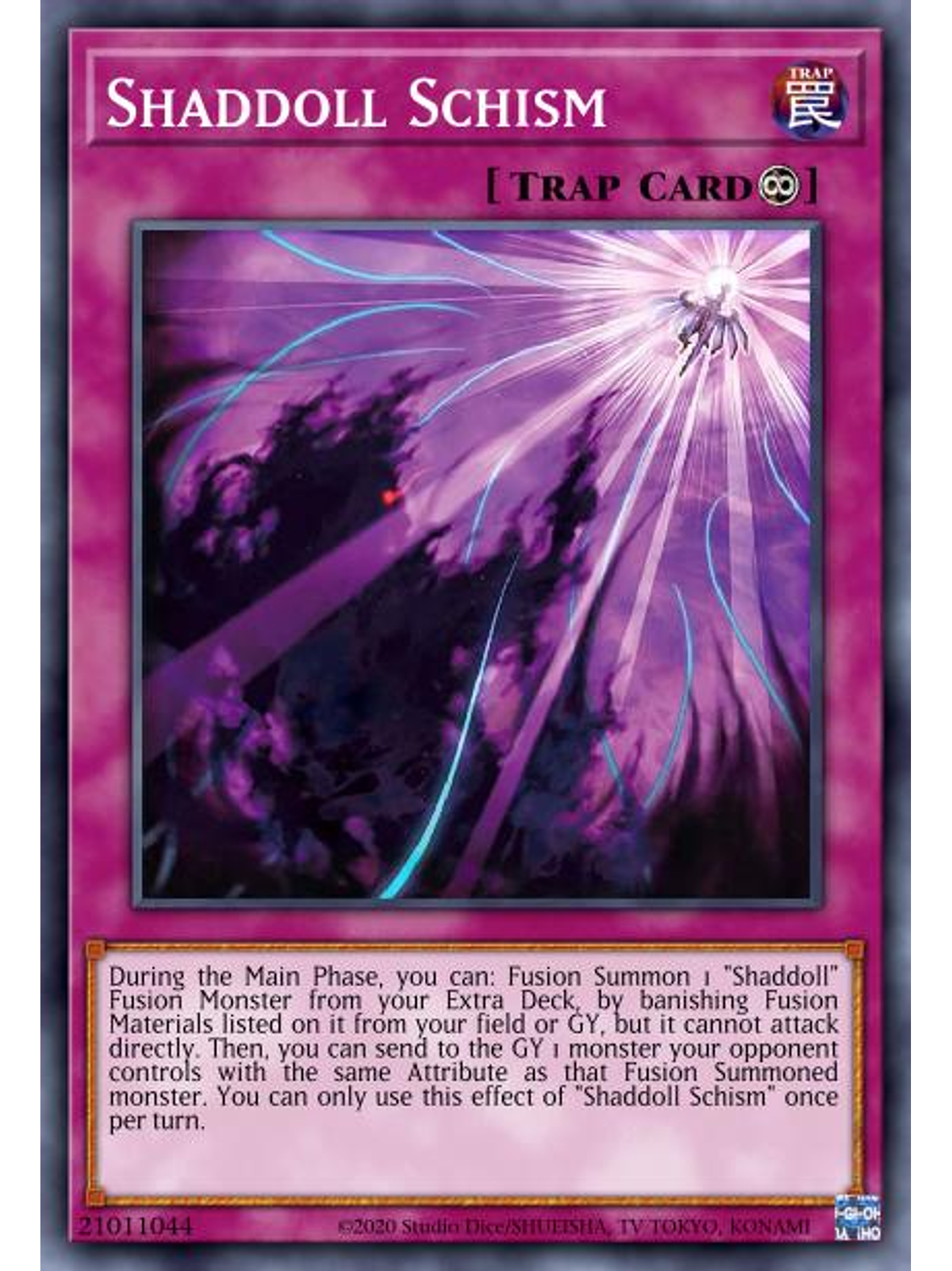 Shaddoll Schism - RA01-EN077 - Quarter Century Secret Rare 1