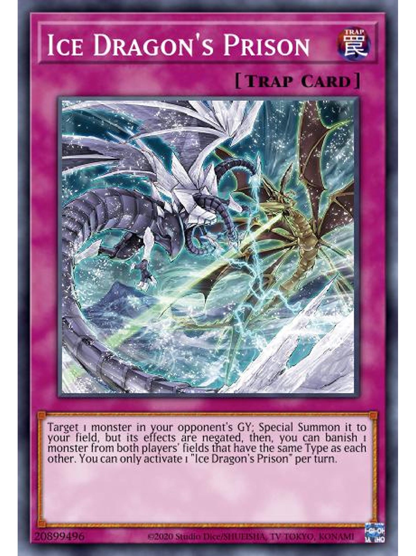 Ice Dragon's Prison - RA01-EN078 - Quarter Century Secret Rare 1