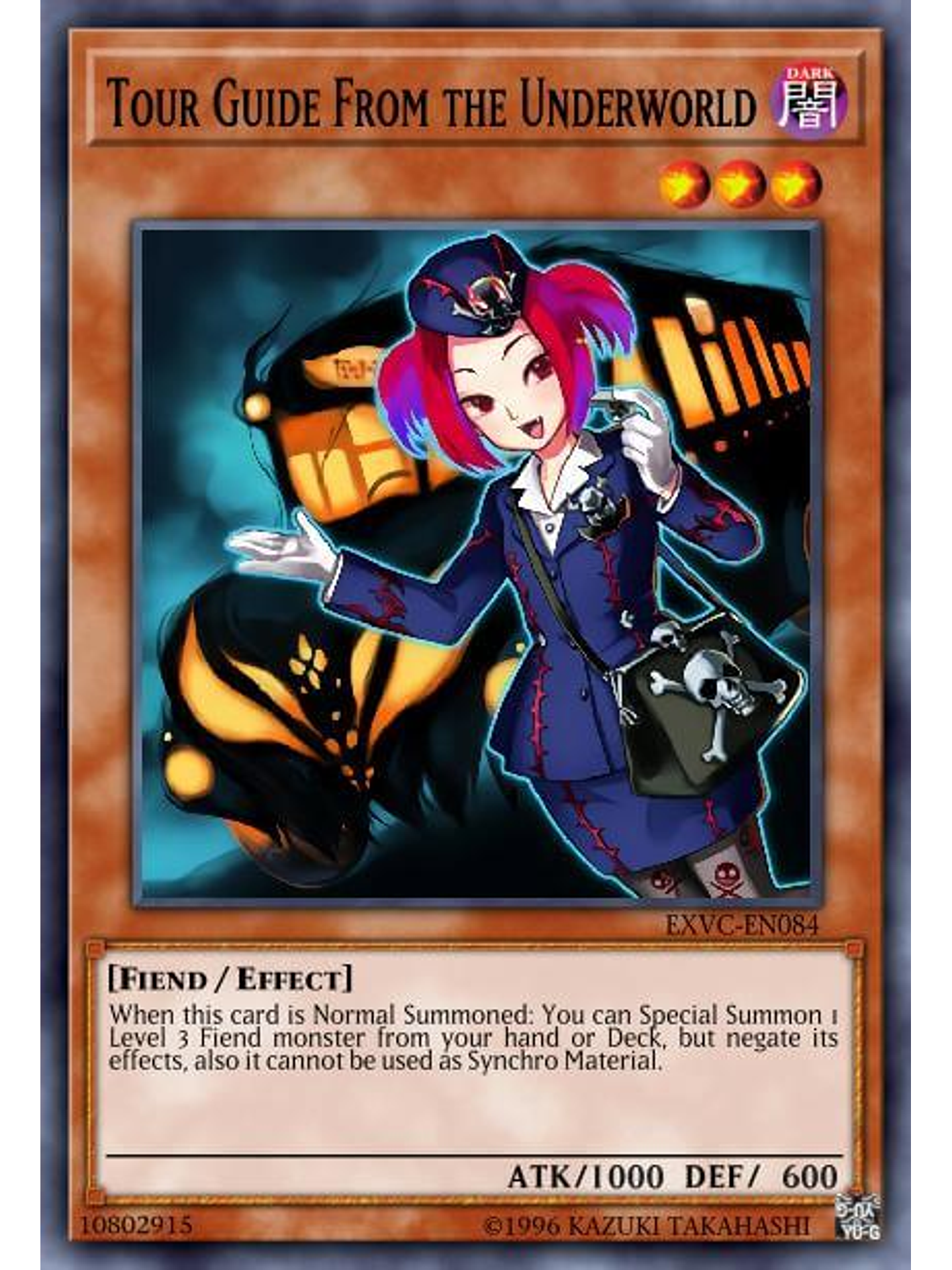 Tour Guide From the Underworld - RA01-EN005 - Prismatic Ultimate Rare 1