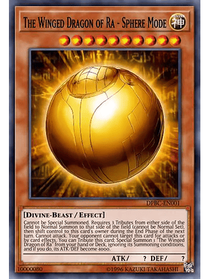 The Winged Dragon of Ra - Sphere Mode - RA01-EN007 - Prismatic Ultimate Rare