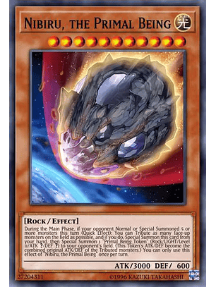 Nibiru, the Primal Being - RA01-EN015 - Prismatic Ultimate Rare