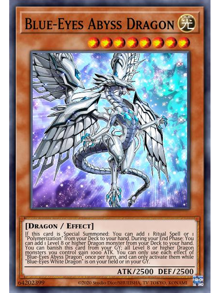 Blue-Eyes Abyss Dragon - RA01-EN016 - Prismatic Ultimate Rare 1