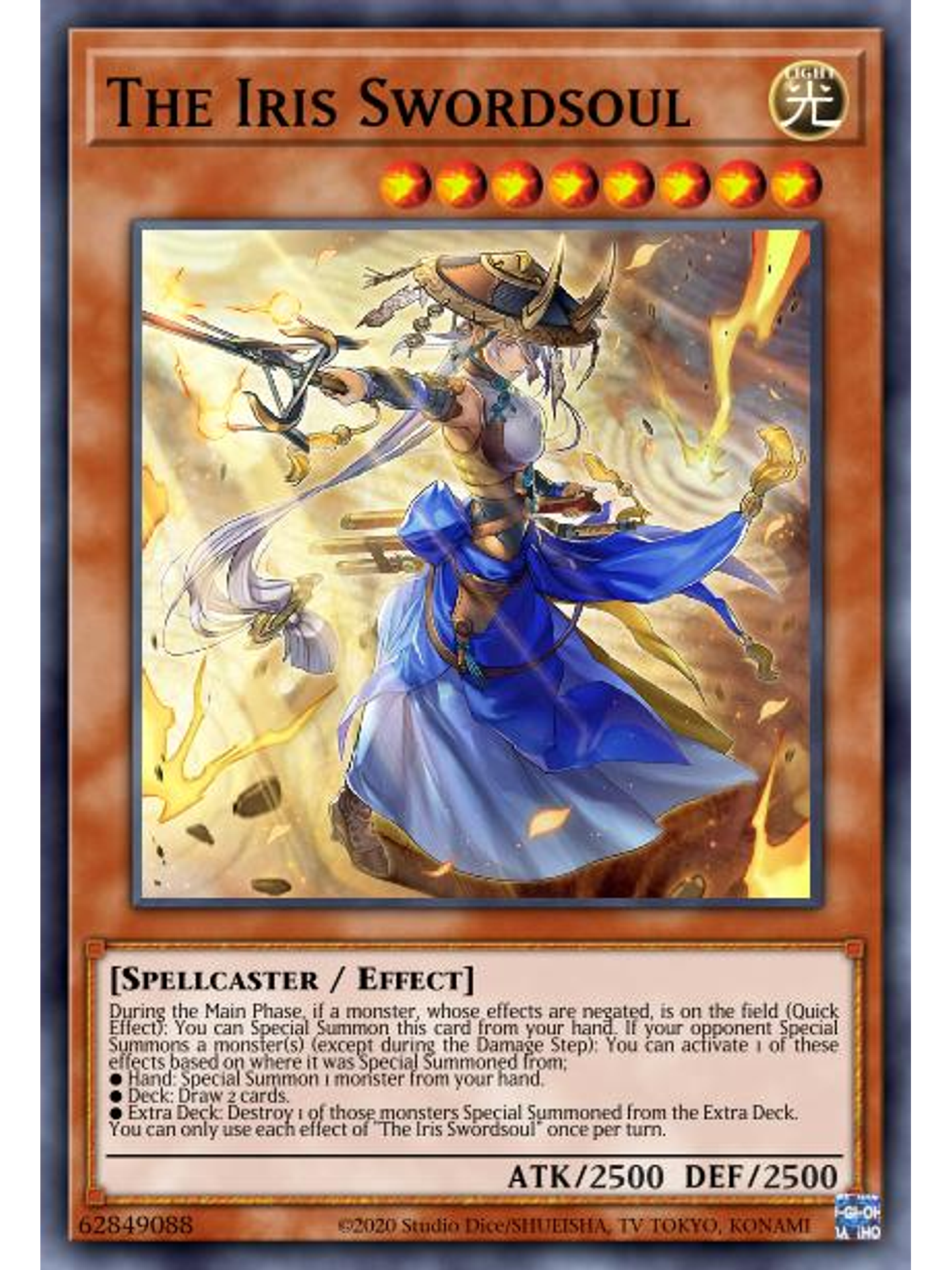 The Iris Swordsoul - RA01-EN023 - Prismatic Ultimate Rare 1