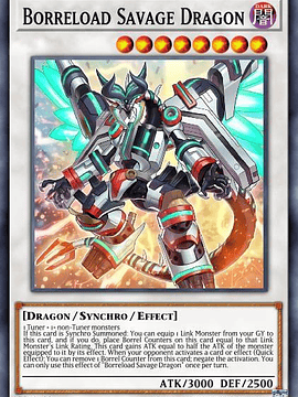 Borreload Savage Dragon - RA01-EN033 - Prismatic Ultimate Rare