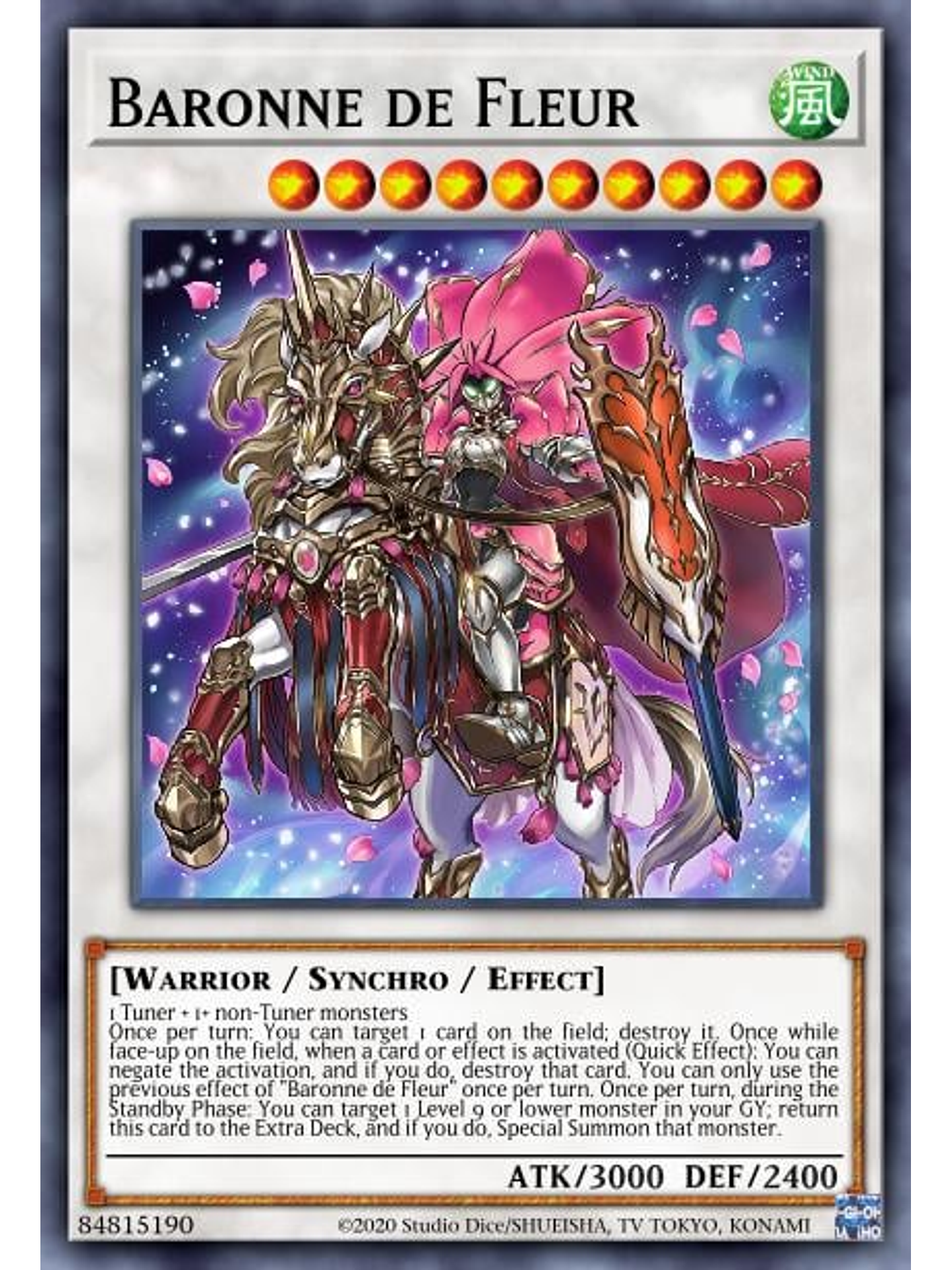 Baronne de Fleur - RA01-EN034 - Prismatic Ultimate Rare 1