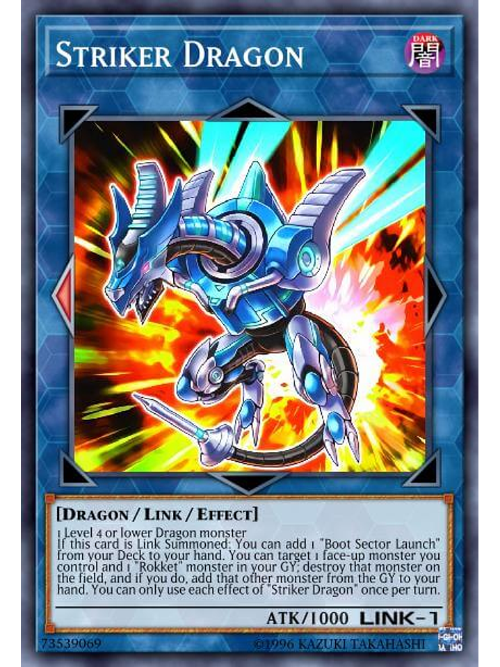 Striker Dragon - RA01-EN046 - Prismatic Ultimate Rare 1