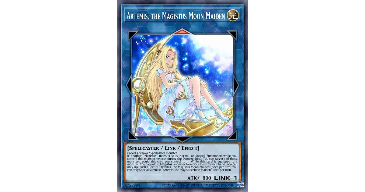 Artemis, The Magistus Moon Maiden (collector Rare Ingles) Inglés