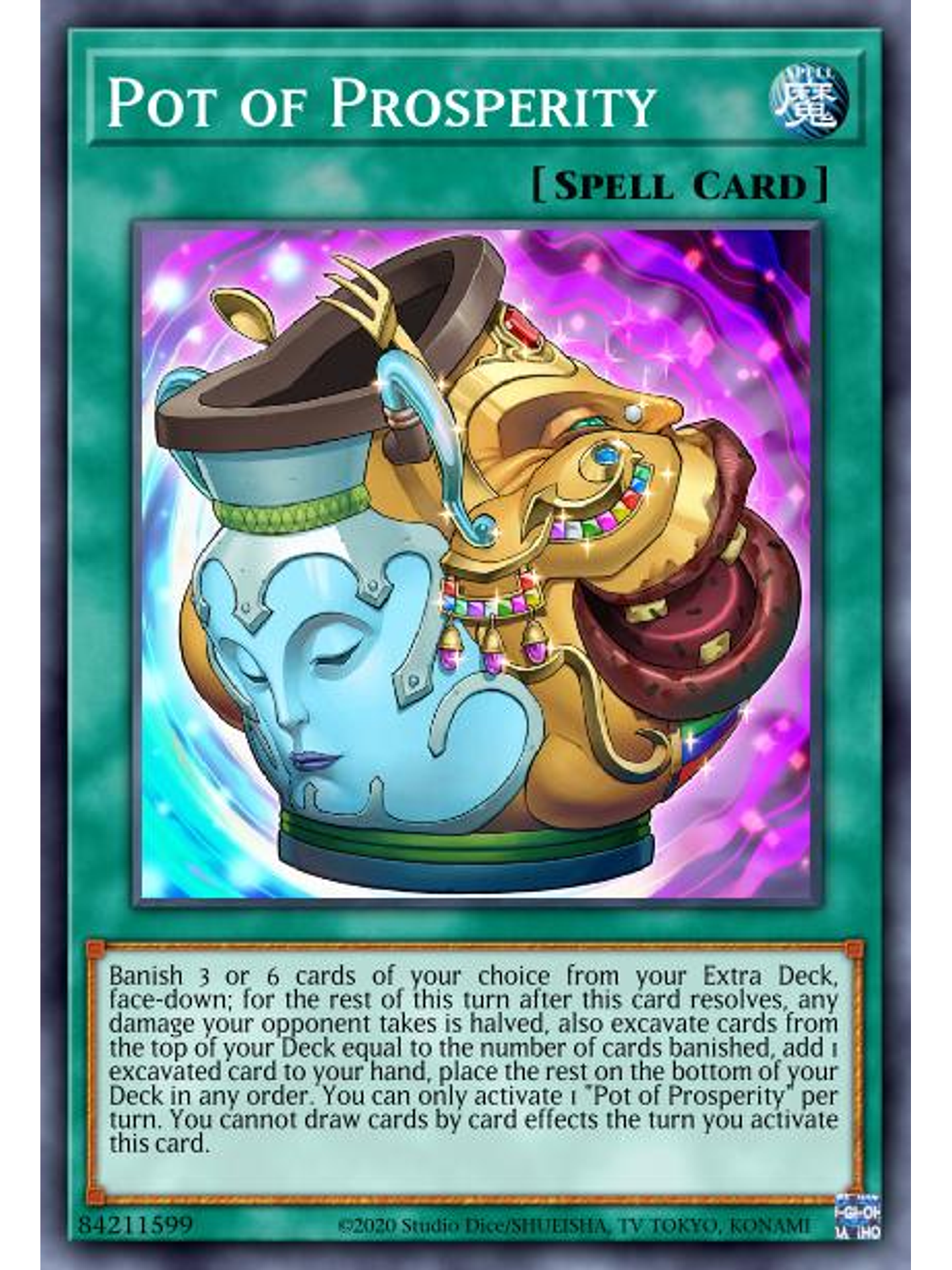 Pot of Prosperity - RA01-EN066 - Prismatic Ultimate Rare 1