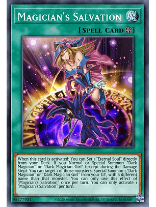 Magician's Salvation - RA01-EN068 - Prismatic Ultimate Rare