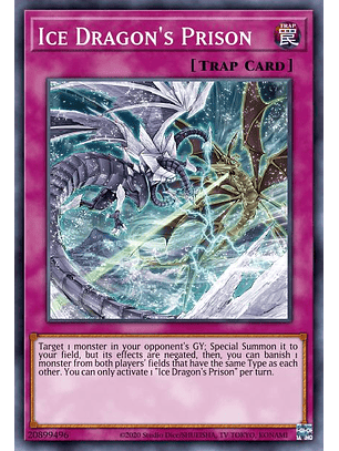 Ice Dragon's Prison - RA01-EN078 - Prismatic Ultimate Rare