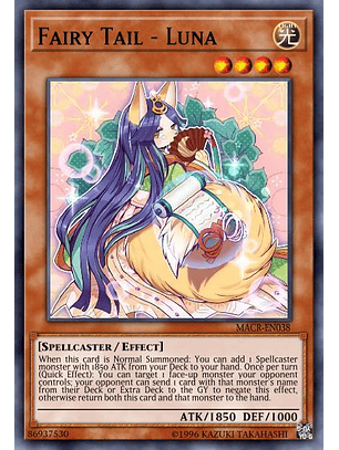Fairy Tail - Luna - RA01-EN009 - Prismatic Collector's Rare