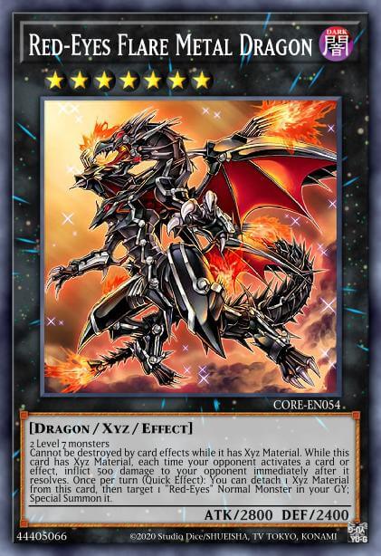 Red-Eyes Flare Metal Dragon - RA01-EN038 - Prismatic Collector's Rare