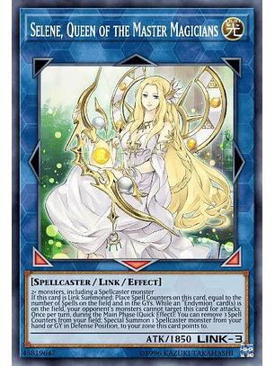 Selene, Queen of the Master Magicians - RA01-EN047 - Prismatic Collector's Rare