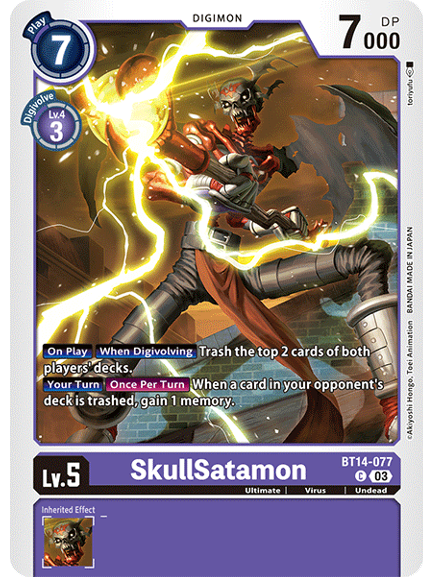 BT14-077 C SkullSatamon 1
