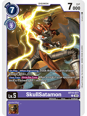 BT14-077 C SkullSatamon